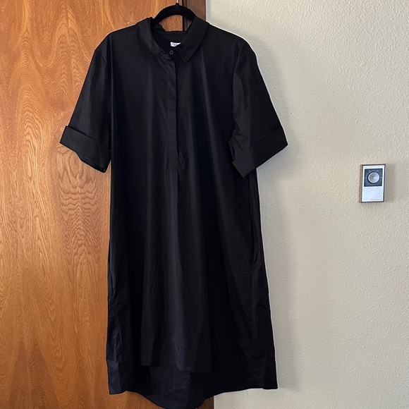 Chico's Classic Black Hi Low Popover Dress XXL NWT - Picture 1 of 6